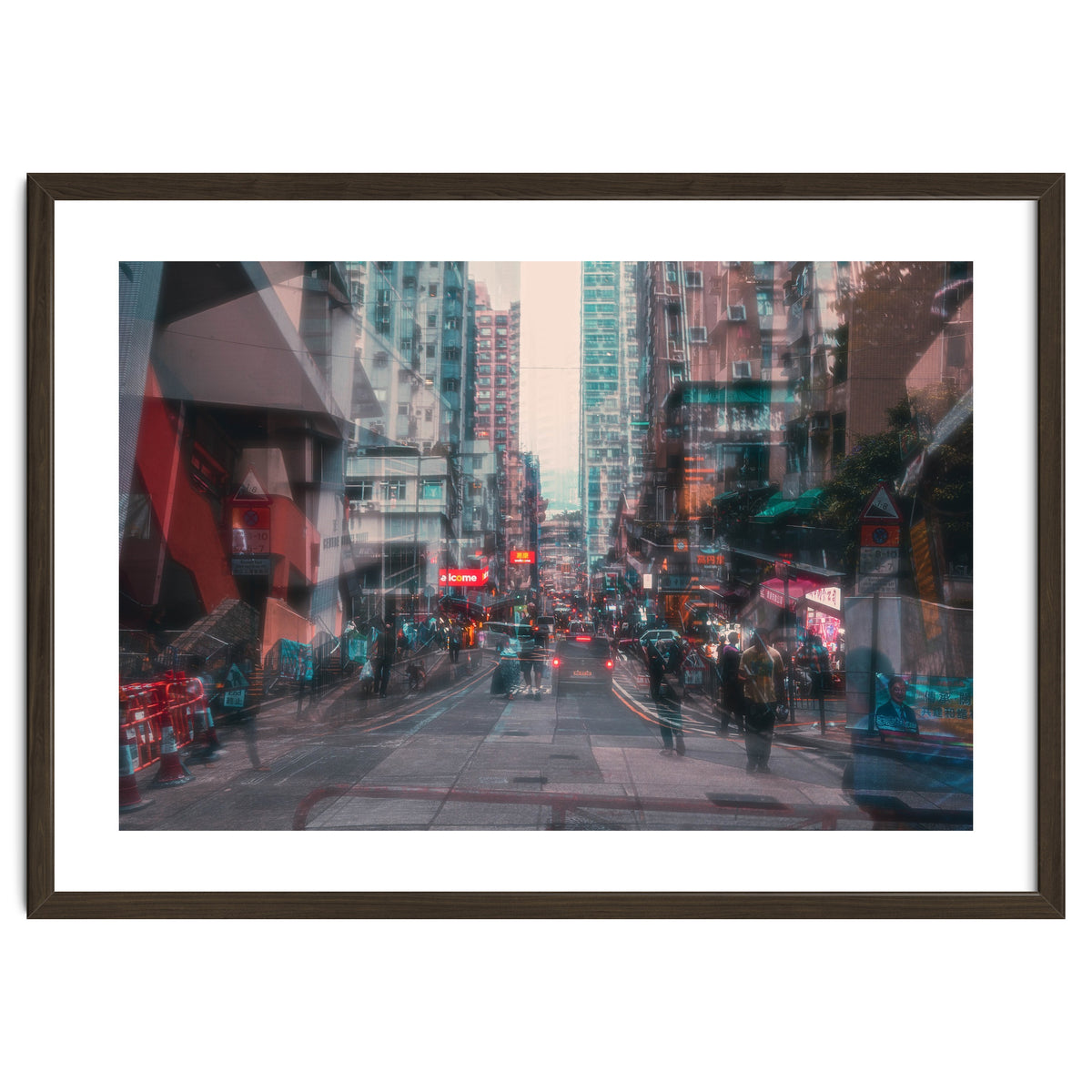 Street Photography - Double Exposure Sai Ying Pung