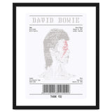 Receipt Art David Bowie thumbnail