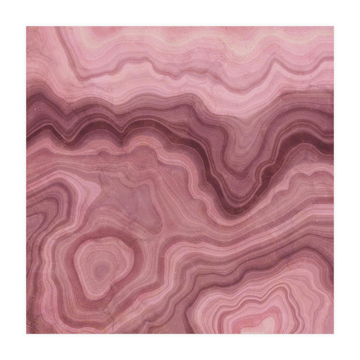 Pink Agate Texture 07  (Print Only)