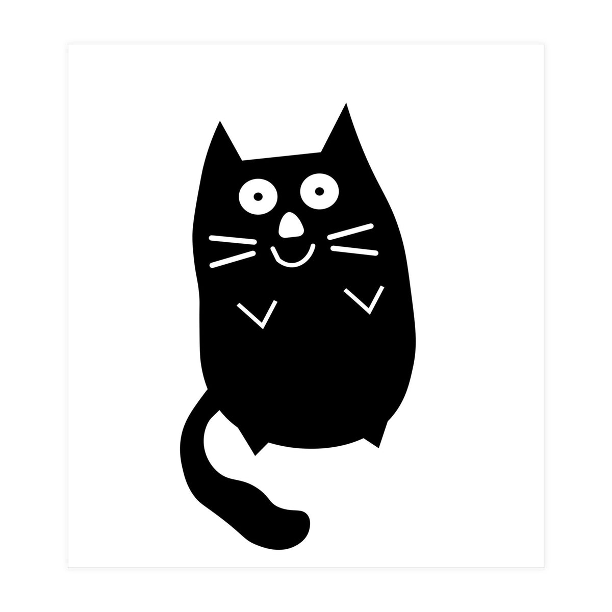 Black Cat (Print Only)