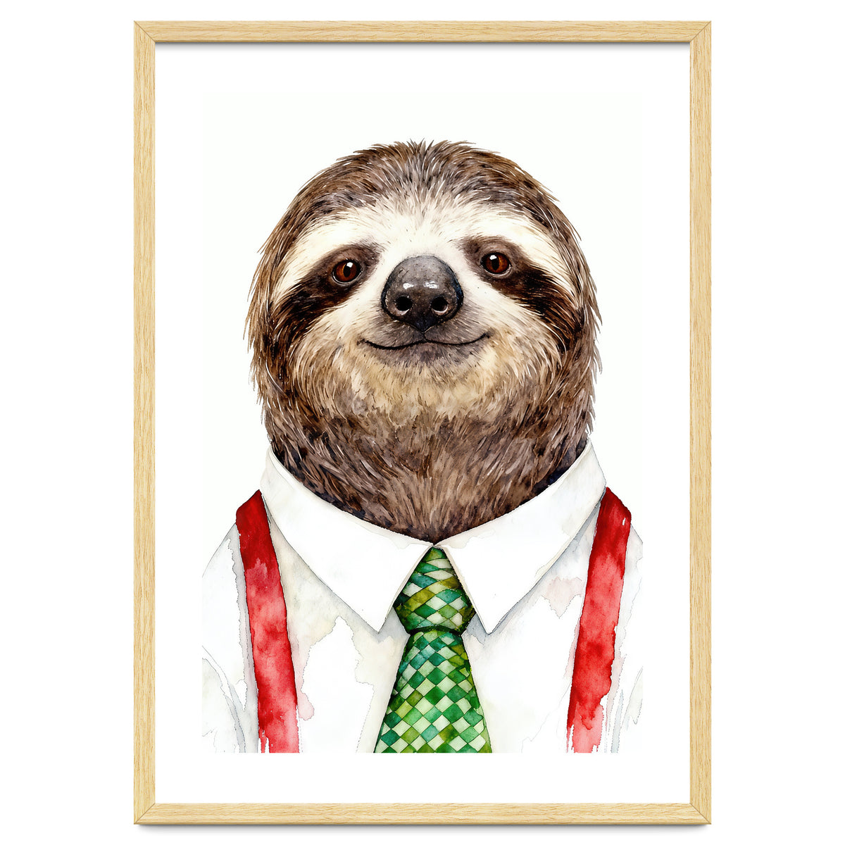 Sloth in the office Attire