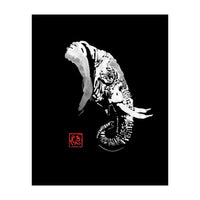 Elephant In Black (Print Only)