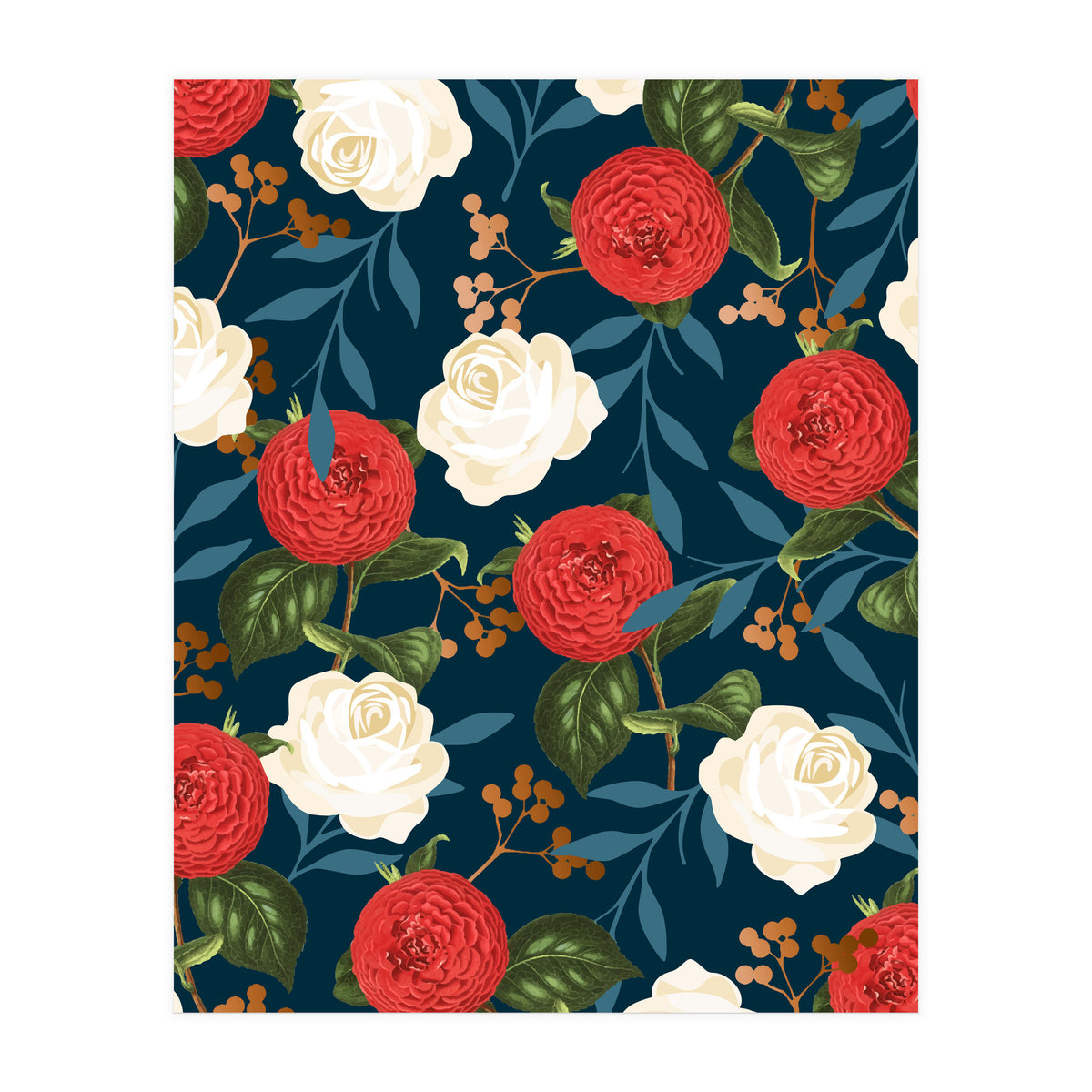 Floral Obsession || #society6 #decor #buyart (Print Only)