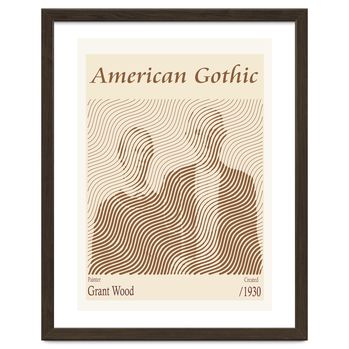 American Gothic – Grant Wood (1930)