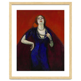 The Blue Dress. Date: 1911. Dimensions: 146.2 cm x 114.4 cm, 161.0 cm x 129.4 cm. thumbnail