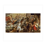 Apotheosis of Henry IV of France (and Henry III of NAvarra from 1562 to 1610) and Regency of Mari... (Print Only) thumbnail