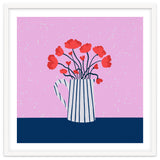 Poppies – pink and blue thumbnail