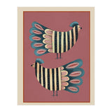 Striped Bird Pair I (Print Only) thumbnail