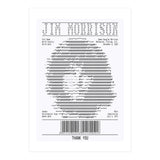 Receipt Art Jim Morrison (Print Only) thumbnail