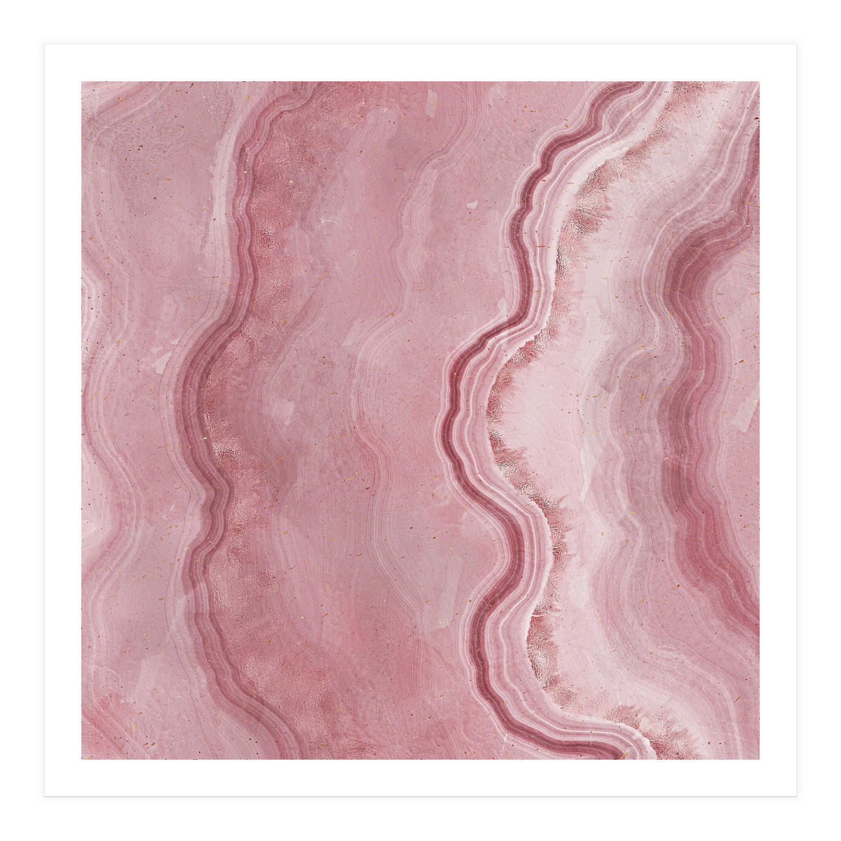 Pink Agate Texture 10 (Print Only)