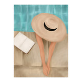 On The Edge Of The Pool II (Print Only) thumbnail
