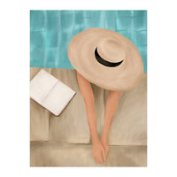 On The Edge Of The Pool II (Print Only)