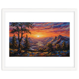 Sunset Over the Valley Peaks thumbnail