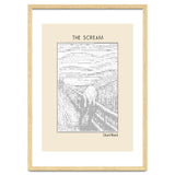 The Scream – Edvard Munch (ascii art) thumbnail
