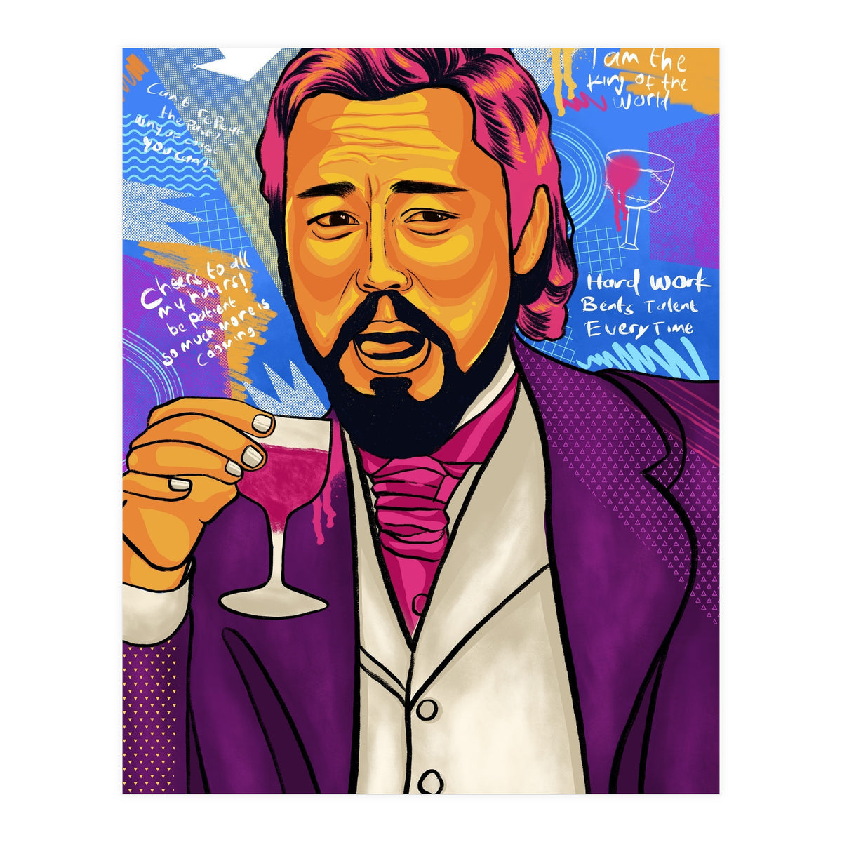 Laughing Leo Meme  (Print Only)