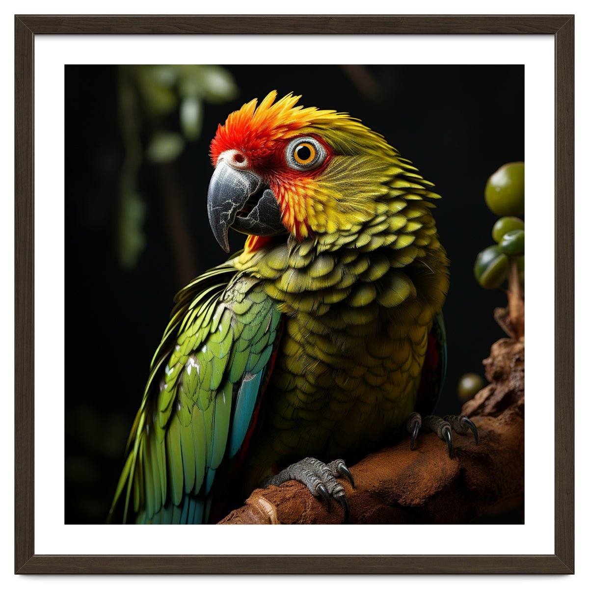 Vibrant Macaw Parrot