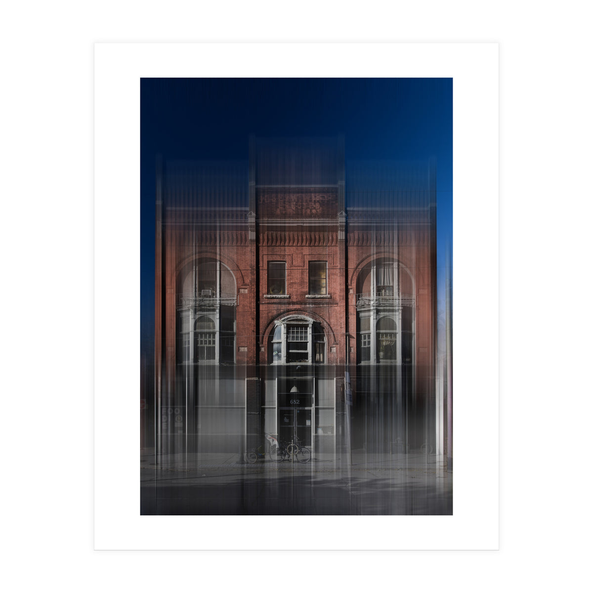 Joseph White Building No 7 Color Blur Version (Print Only)