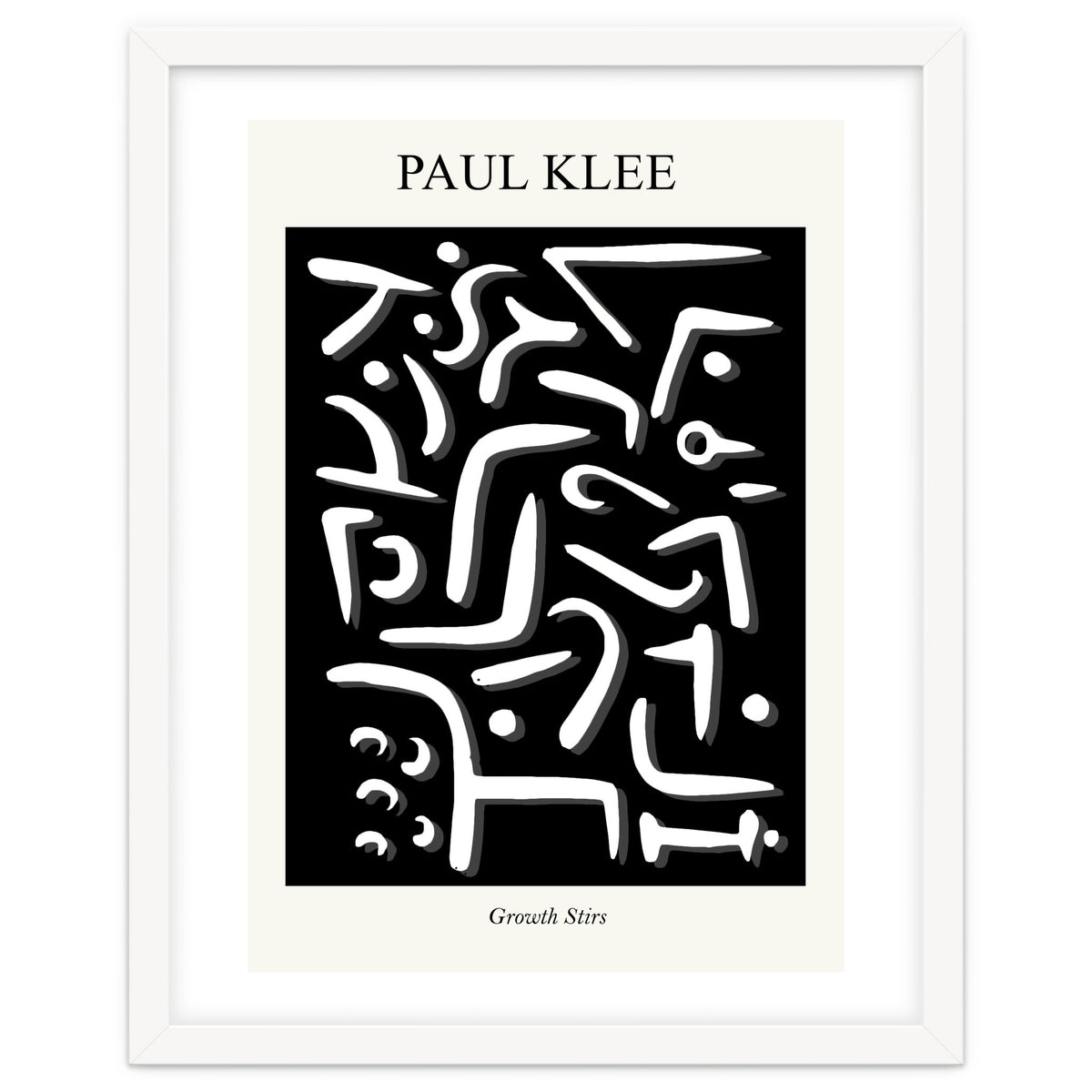 Growth Stirs — Inspired by Paul Klee