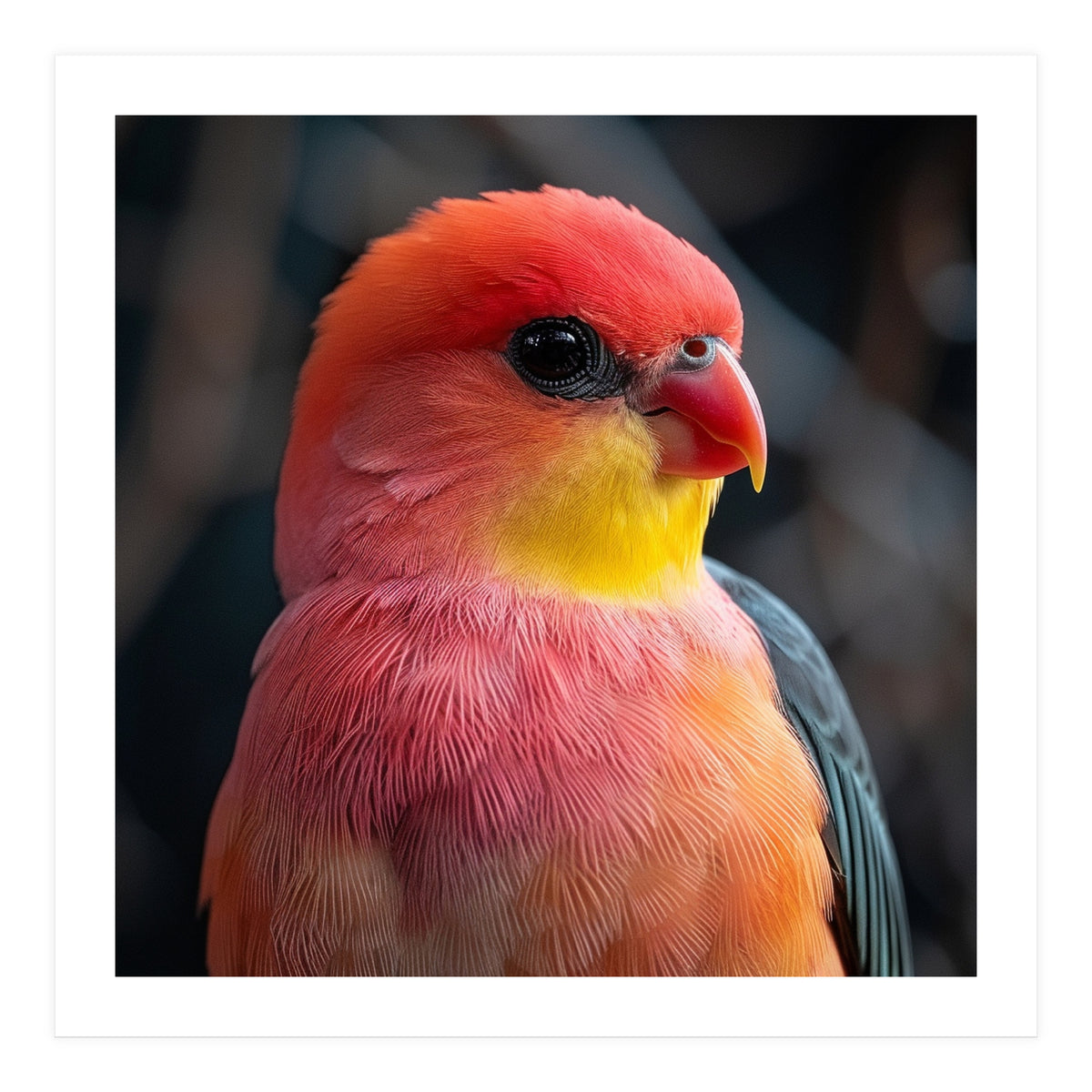 Vibrant Tropical Bird  (Print Only)