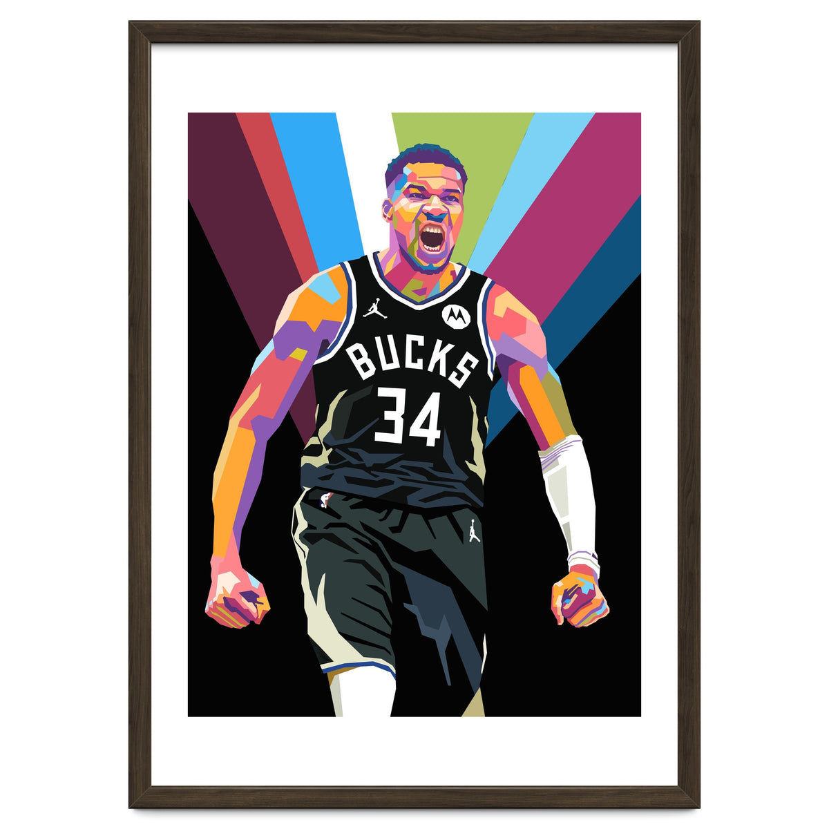 Giannis Antetokounmpo art