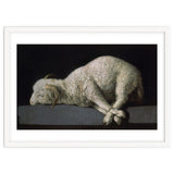 Agnus Dei - ca.1635-40 - oil on canvas - 37,3 x 62 cm - Spanish Baroque - NP 7293. thumbnail