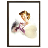 Beautiful Smiling Lady In White thumbnail