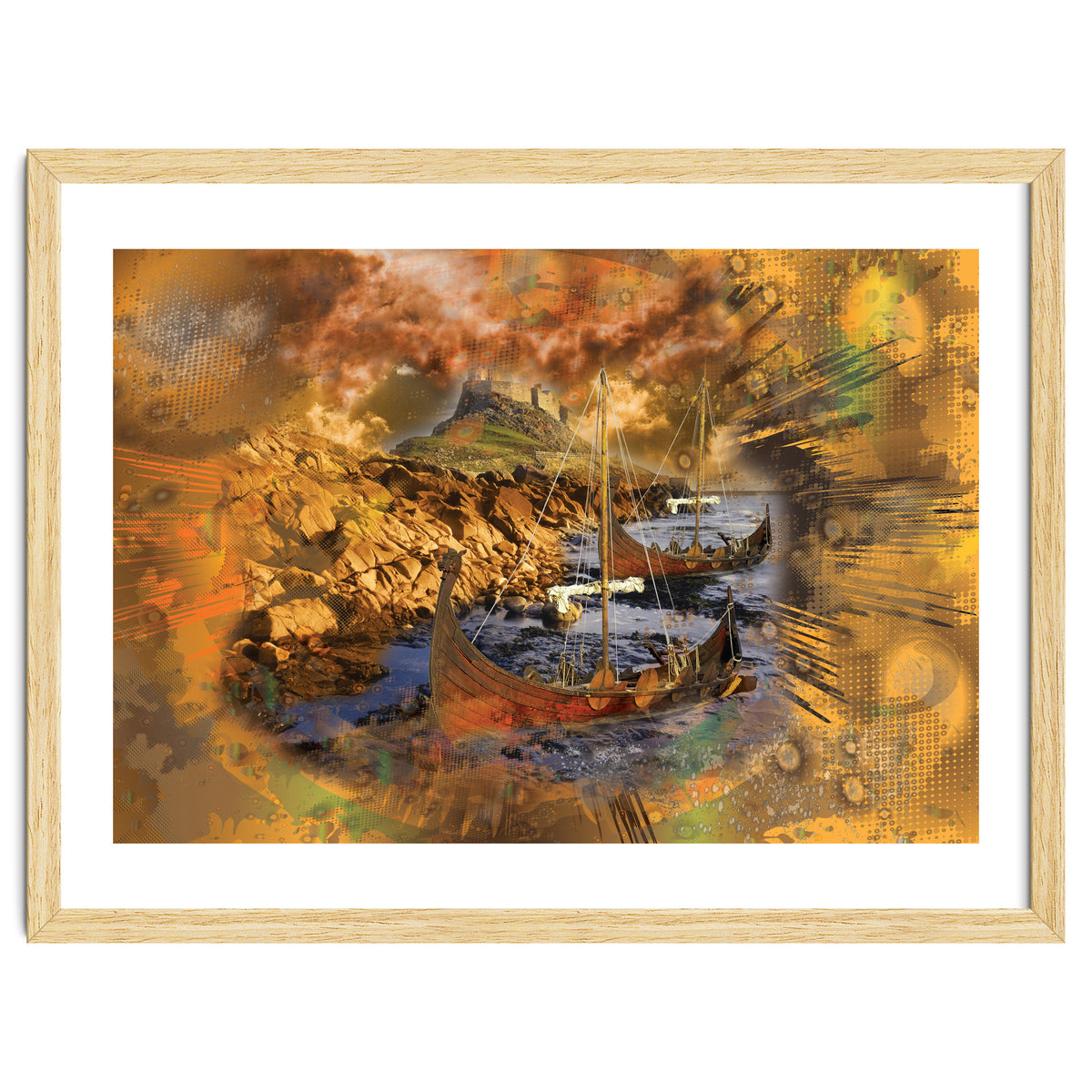 Lindesfarne Viking Raid 793 AD