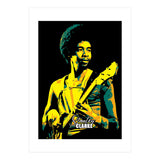 Stanley Clarke American Musician Bassist Legend (Print Only) thumbnail