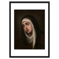 Bartolomé Esteban Murillo / 'Mater Dolorosa', 1660-1670, Spanish School. VIRGIN MARY.