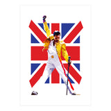 Pop Art Freddie Mercury Icon Rock Music (Print Only) thumbnail