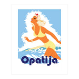 Opatia, Swimming Girl (Print Only) thumbnail
