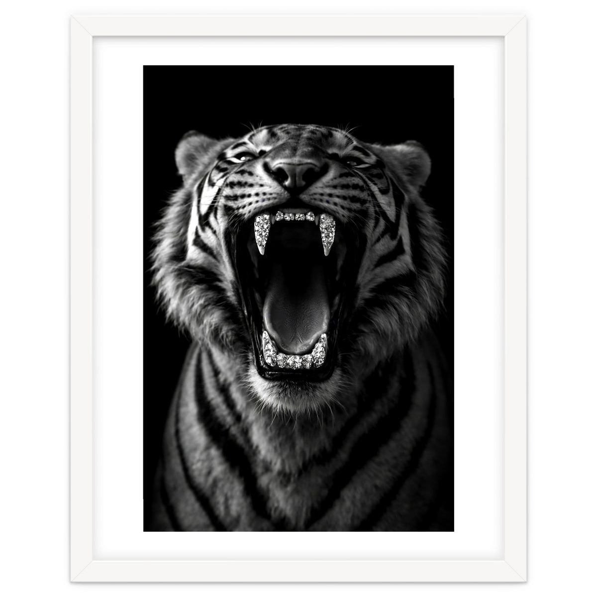 Roaring Tiger portrait