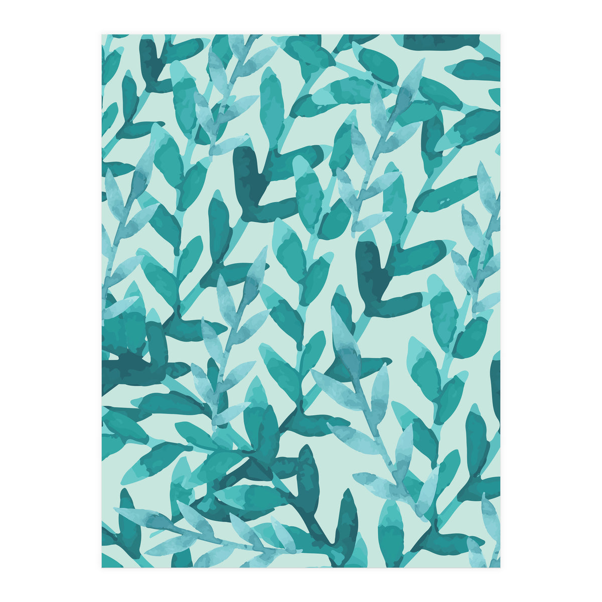 Lush Blue (Print Only)