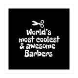 world's most coolest and awesome barbers (Print Only) thumbnail