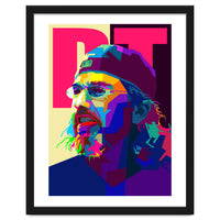 Mike Portnoy Drum Musician Pop Art WPAP