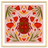 Beetle And Flowers thumbnail
