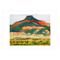 Georgia O’Keeffe – My Front Yard, Summer (1941) | Vibrant Southwestern Landscape in Modernist Style (Print Only)