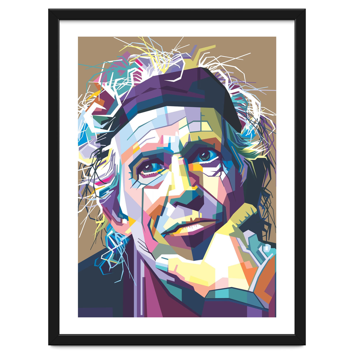 K Richards Pop Art WPAP
