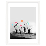 Vintage Women Black & White Photography Balloons Freedom Feminism Women's Rights Individuality thumbnail