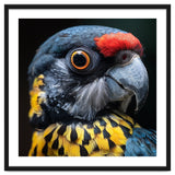 Close-up Portrait of a Vibrant Parrot thumbnail