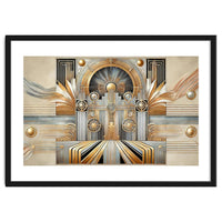 Art Deco Gold Architecture