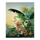Fleurs exotique, 1836 Exotic flowers from tropical countries. Canvas, 162 x 121 cm. (Print Only) thumbnail