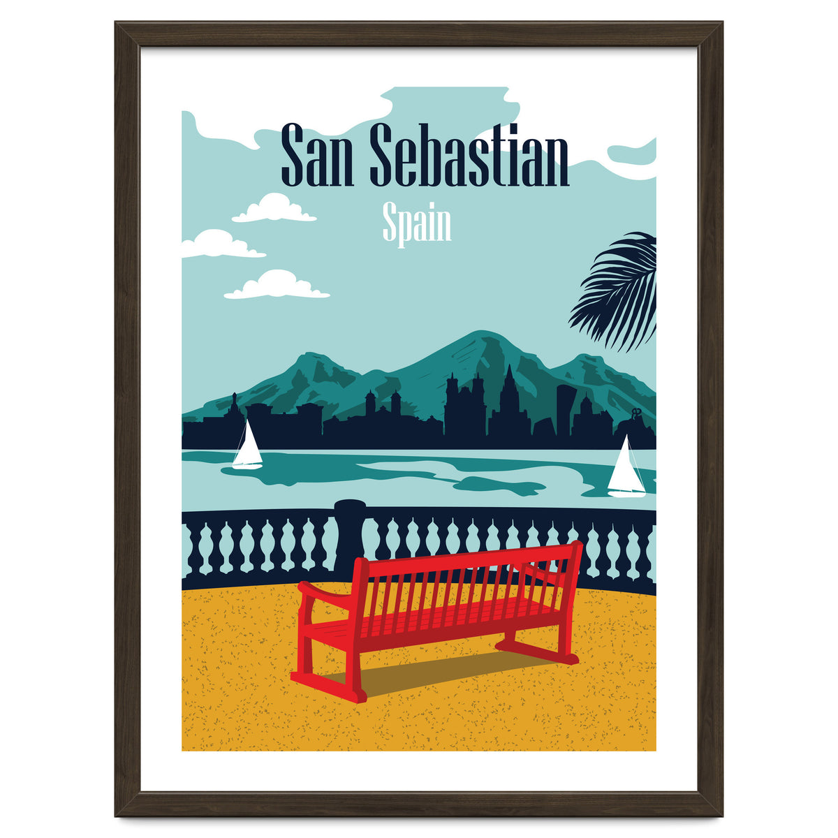 San Sebastian Beach, Spain