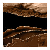 Brown & Gold Agate Texture 11 (Print Only) thumbnail