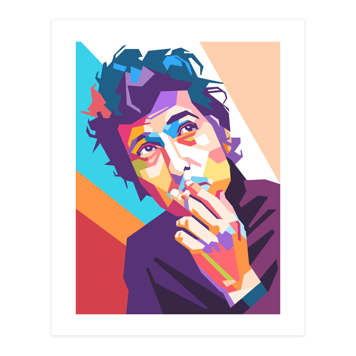 Bob Dylan art (Print Only)