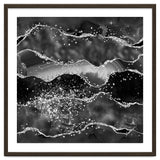 Black Glitter Agate Texture 06 thumbnail