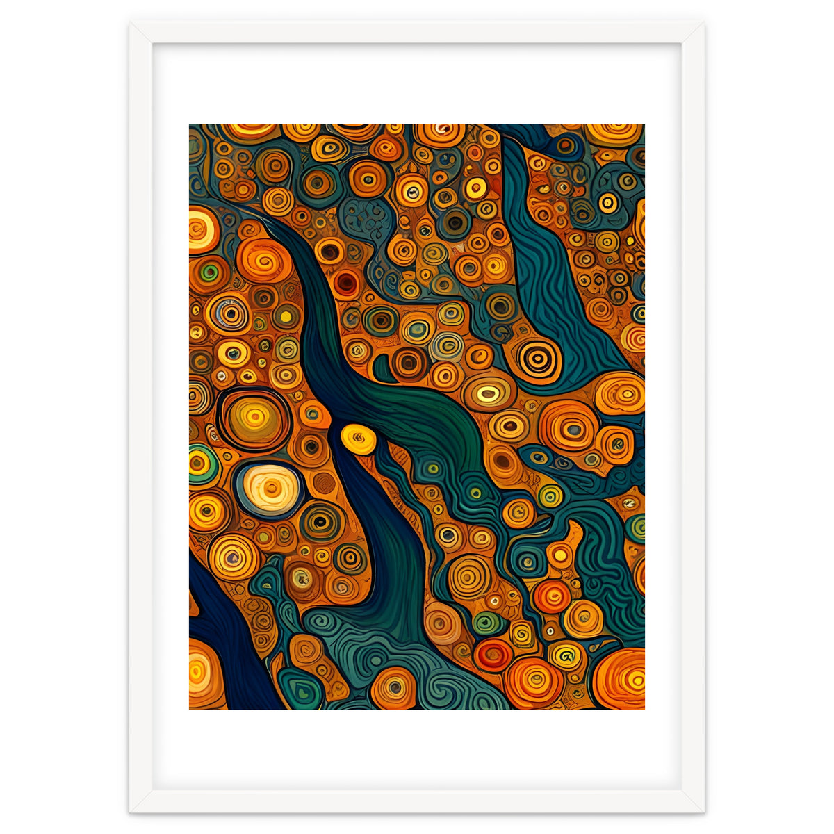 Artificial Masterworks - Klimt van Gogh