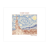 Starry Night – Vincent Van Gogh (Print Only) thumbnail