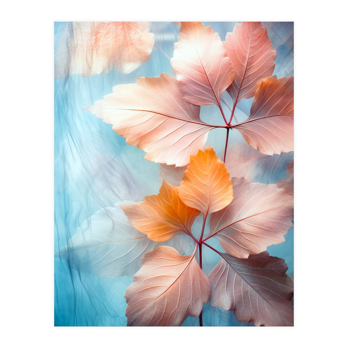 Winter leaves 1 (Print Only)