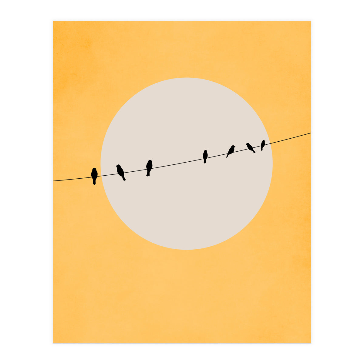 Chirping And Chilling (at Day) (Print Only)